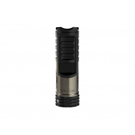 Xikar Tactical Single Lighter - Gumetal / Black