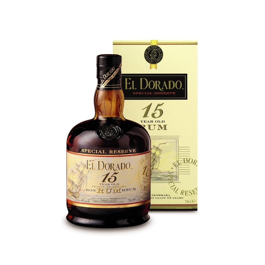 Rum 15 Ans El Dorado 70cl