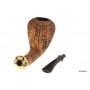Duca pipe Barone (B) sandblast - Pear