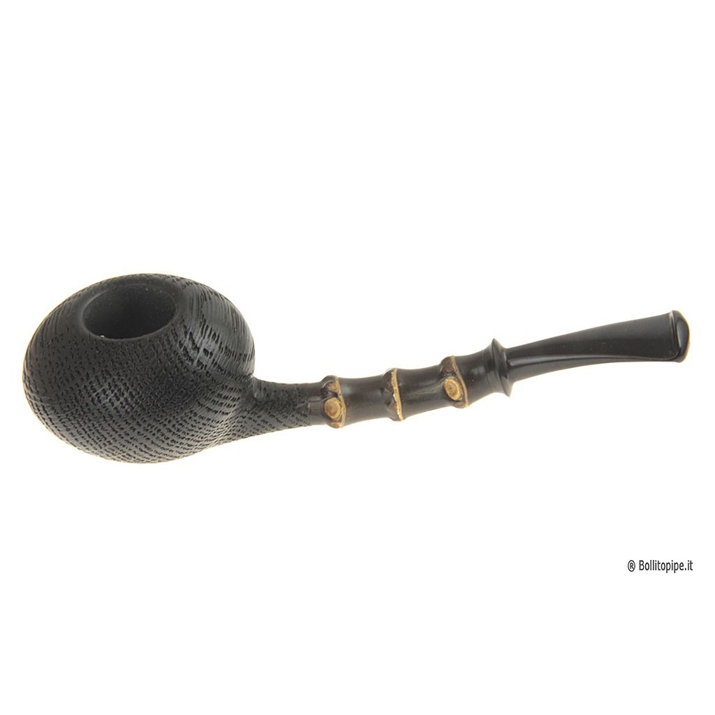 Duca pipe Barone (B) - bog oak “Morta“ sablée - Apple