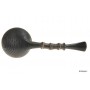 Duca pipe Barone (B) bog oak “Morta“ sandblast - Apple