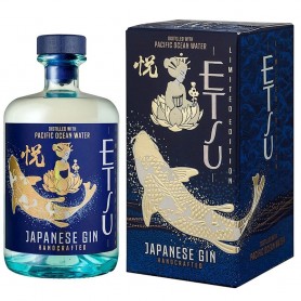 Gin Etsu Pacific Ocean Water Distilled Handcrafted Limited Edition - 45%vol - 70cl