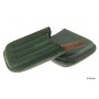 Leather sewn by hand cigar case for 4 half toscano - Green
