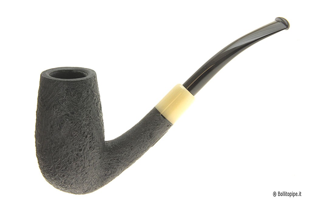 Pipa Duca pipe Barone (B) sabbiata - Bent Chimney - Foto 1 di 7