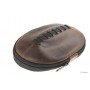 Fiamma di Re Leather “Rugby Ball“ pouch for 2 pipes, tobacco and accessories