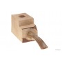 Bloque brezo extra-extra con boquilla en metacrilato “madera“ por pipas media-curvas