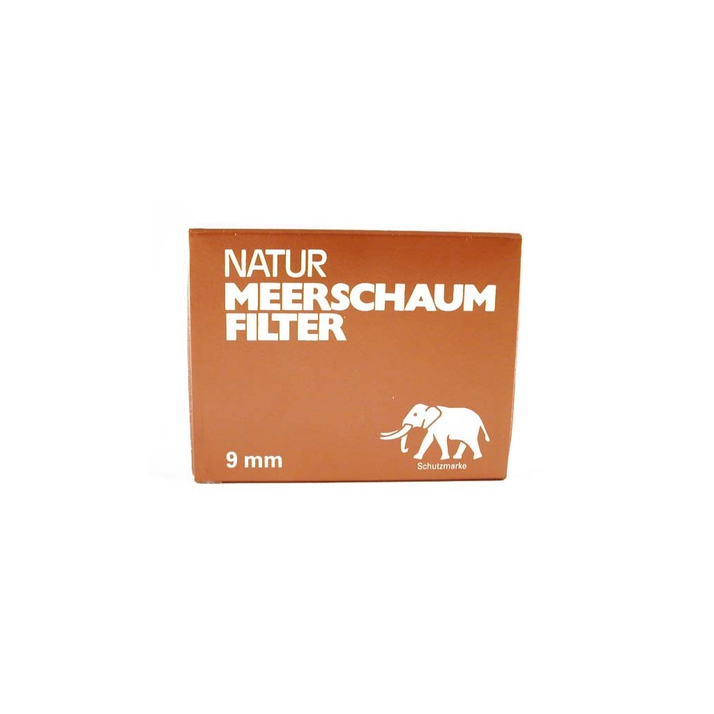 Meeschaum 9mm pipe filter (40 Filter)