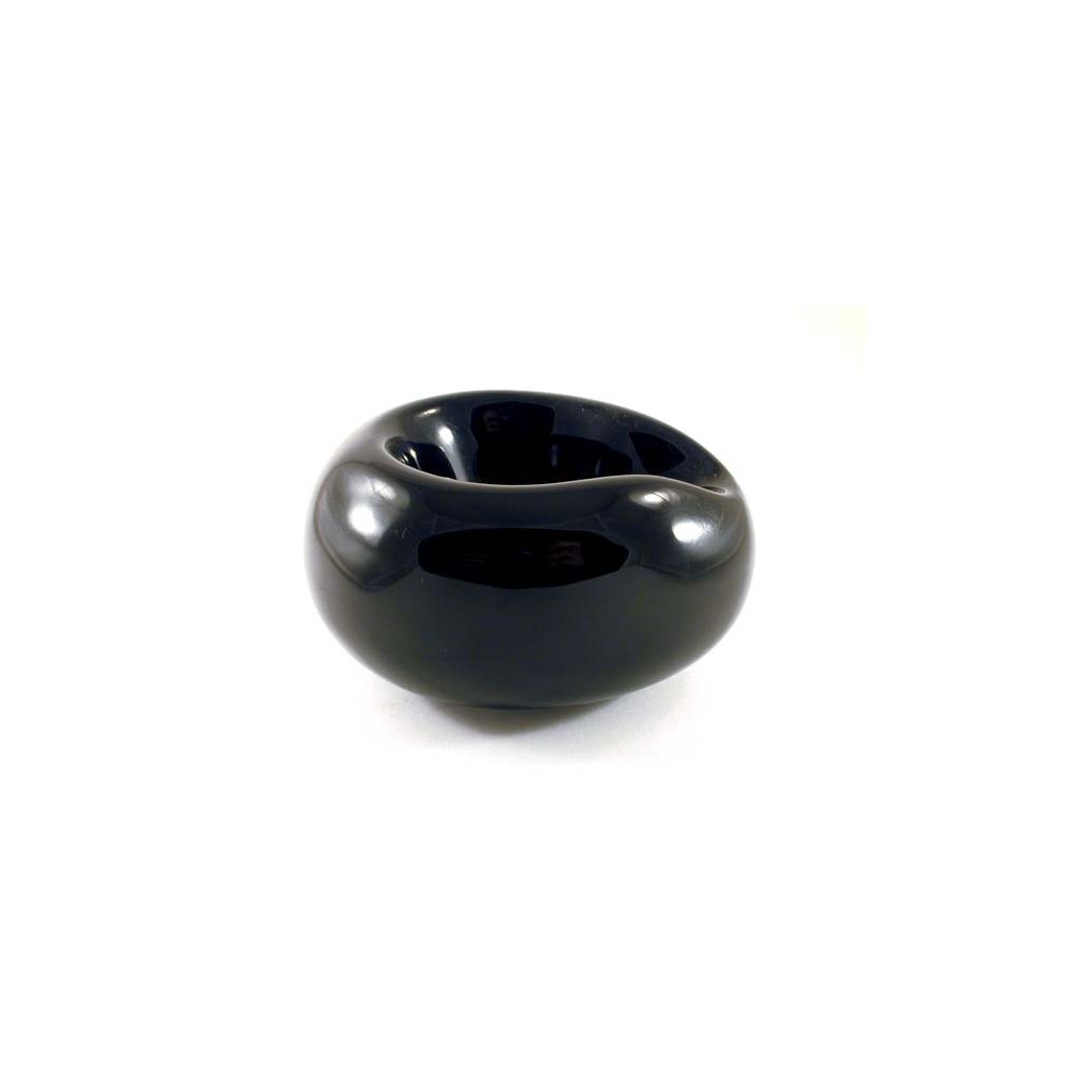 Porta pipe Savinelli “Goccia“ in ceramica - Nero