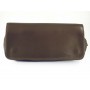 Arcadia leather pouch for 2 pipes, tobacco and accessories - Brown