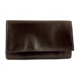 Arcadia leather tobacco pouch “Rotator“ - Dark Brown