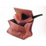 Castello leather tobacco pouch “Bauletto“ - Clear