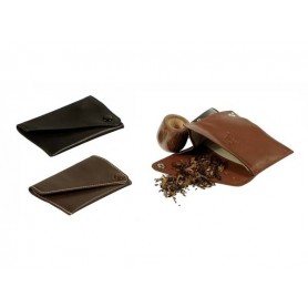 Leather tobacco pouch “west pocket“