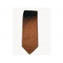 Cravatta Castello 100% Seta - Marrone con pipe tono su tono