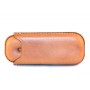 Leather sewn by hand cigar case for 2 robusto