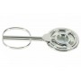 3 blades silver-plated table cigar cutter