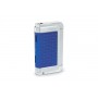 Colibri Jetflame Lighter Abyss - metallic blue and polished chrome finish