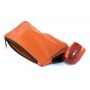 Alfred Dunhill Combination Terracotta sac pour tabac et pipe en cuir