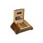 “Sunset“ Humidor in walnut polished with digital higro