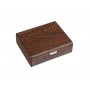 Humidor in Ironwood polished for 25 cigars