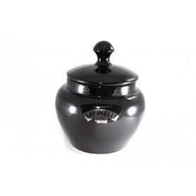 Savinelli Ceramic Tobacco jar - black