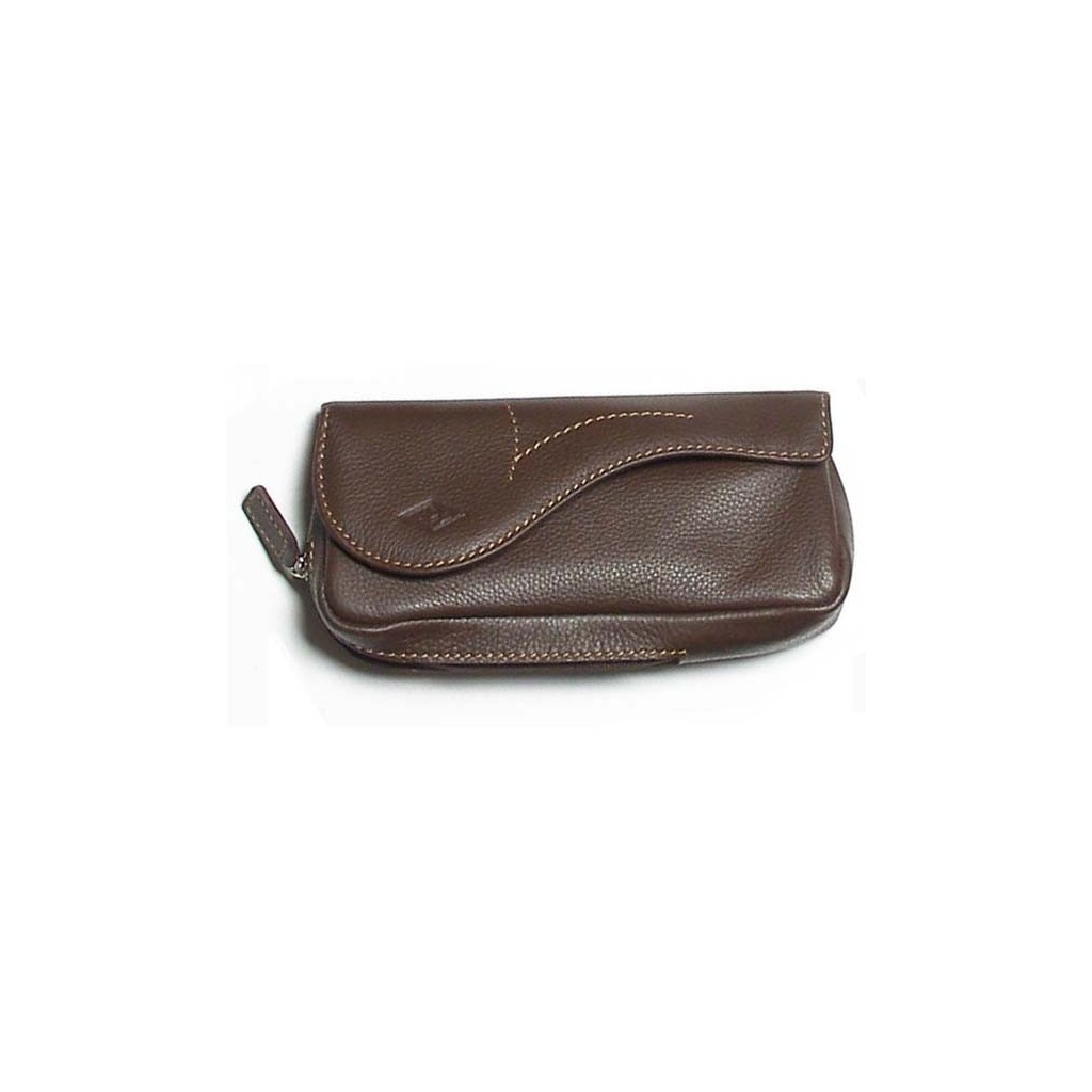 MPB Ox leather pouch for pipe, tobacco and accessories - Brown
