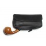 MPB Ox leather pouch for pipe, tobacco and accessories - Black