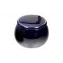Blue Ceramic Tobacco jar “Ball“