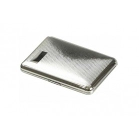 Cigarette case “soap“ chrome plated - barley