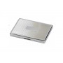 Cigarette case 1 row chrome plated - lines