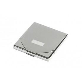 1 row cigarette case chrome engraved with flap - barley