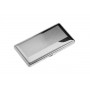 12 slim cigarette case chrome with mirror - lines & bands