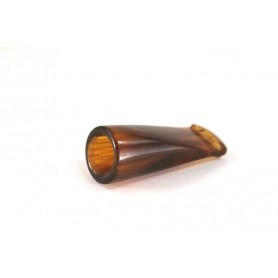 Acrylic dark amber color Toscano cigars mouthpiece - “Little“