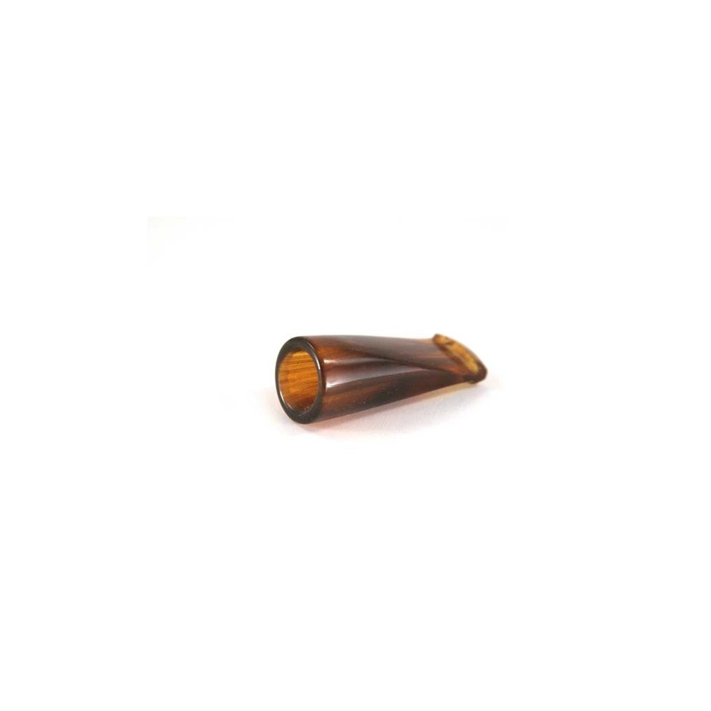 Acrylic dark amber color Toscano cigars mouthpiece - “Little“