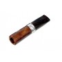 Acrylic cumberland and briar Toscano cigars mouthpiece with 9mm filter