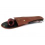 Alfred Dunhill leather Terracotta pipe holder