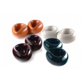 Pose-pipes Savinelli “Goccia“ en céramique pour 2 pipes - Noir