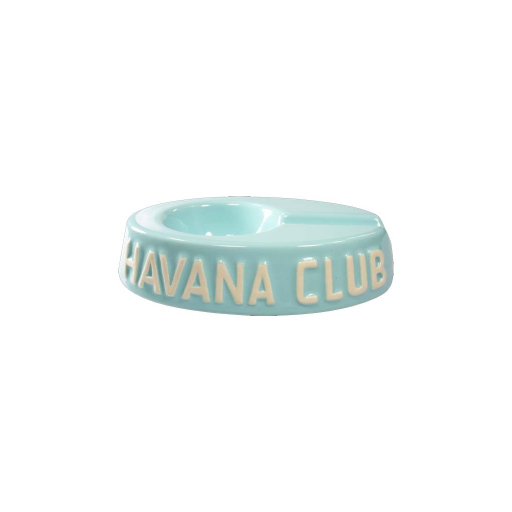 Posacenere da tavolo Havana Club “El Egoista“ in ceramica - Azzurro