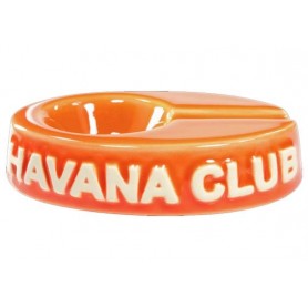 Havana Club “El Chico“ ceramic cigar ashtray - Madarine Orange