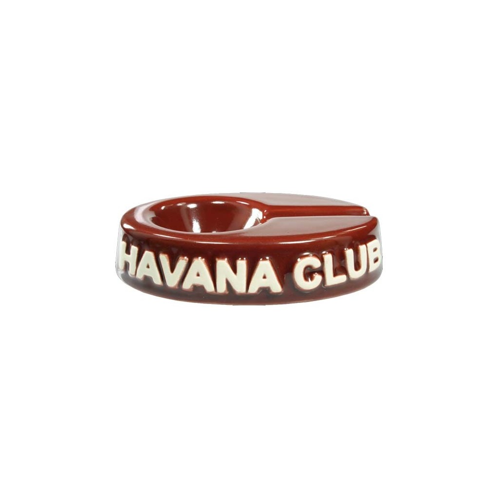 Havana Club “El Chico“ ceramic cigar ashtray - Bordeaux