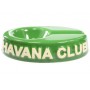Havana Club “El Chico“ ceramic cigar ashtray - Bottle Green