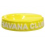 Havana Club “El Chico“ ceramic cigar ashtray - Lime Yellow