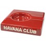 Posacenere da tavolo Havana Club “El Solito“ in ceramica - Rosso