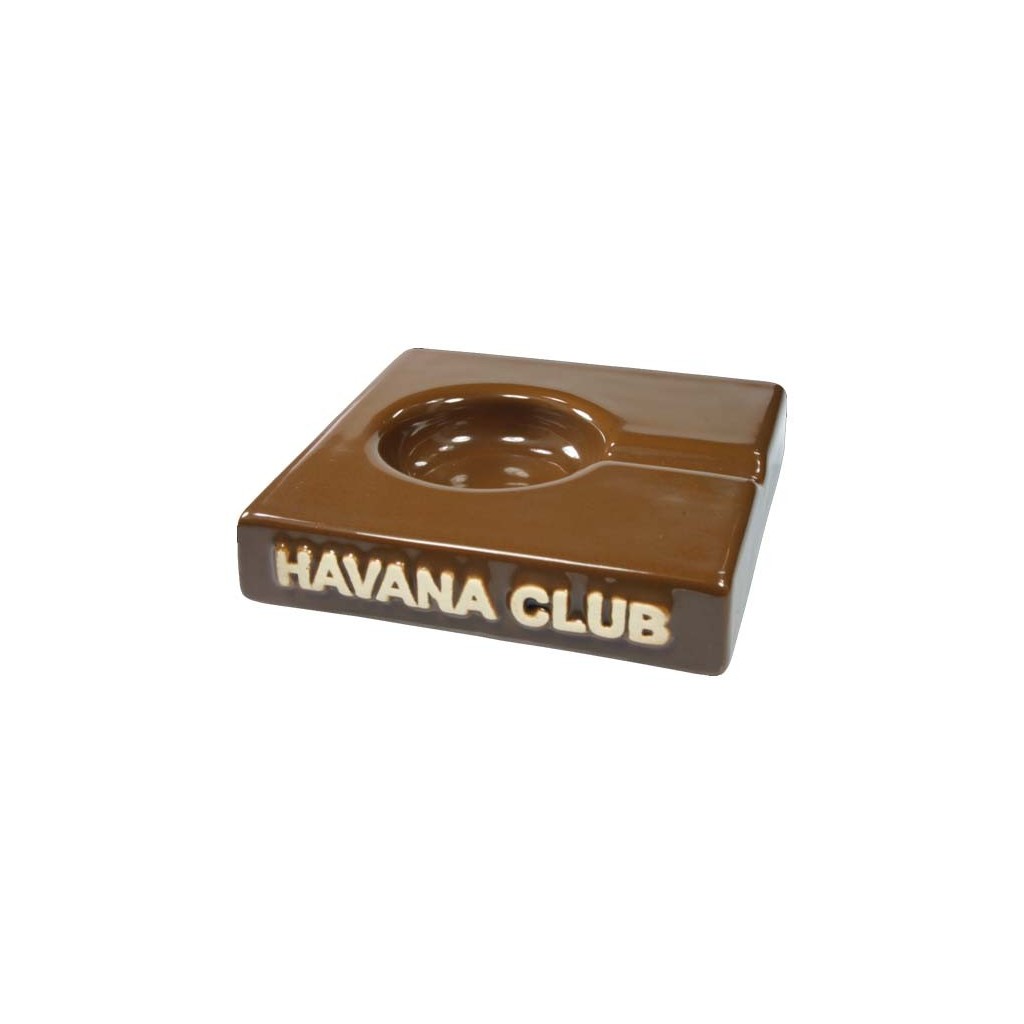 Cendrier pour cigare Havana Club “El Solito“ de céramique - Havana Brown