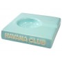 Havana Club “El Solito“ ceramic cigar ashtray - Carribean Blue