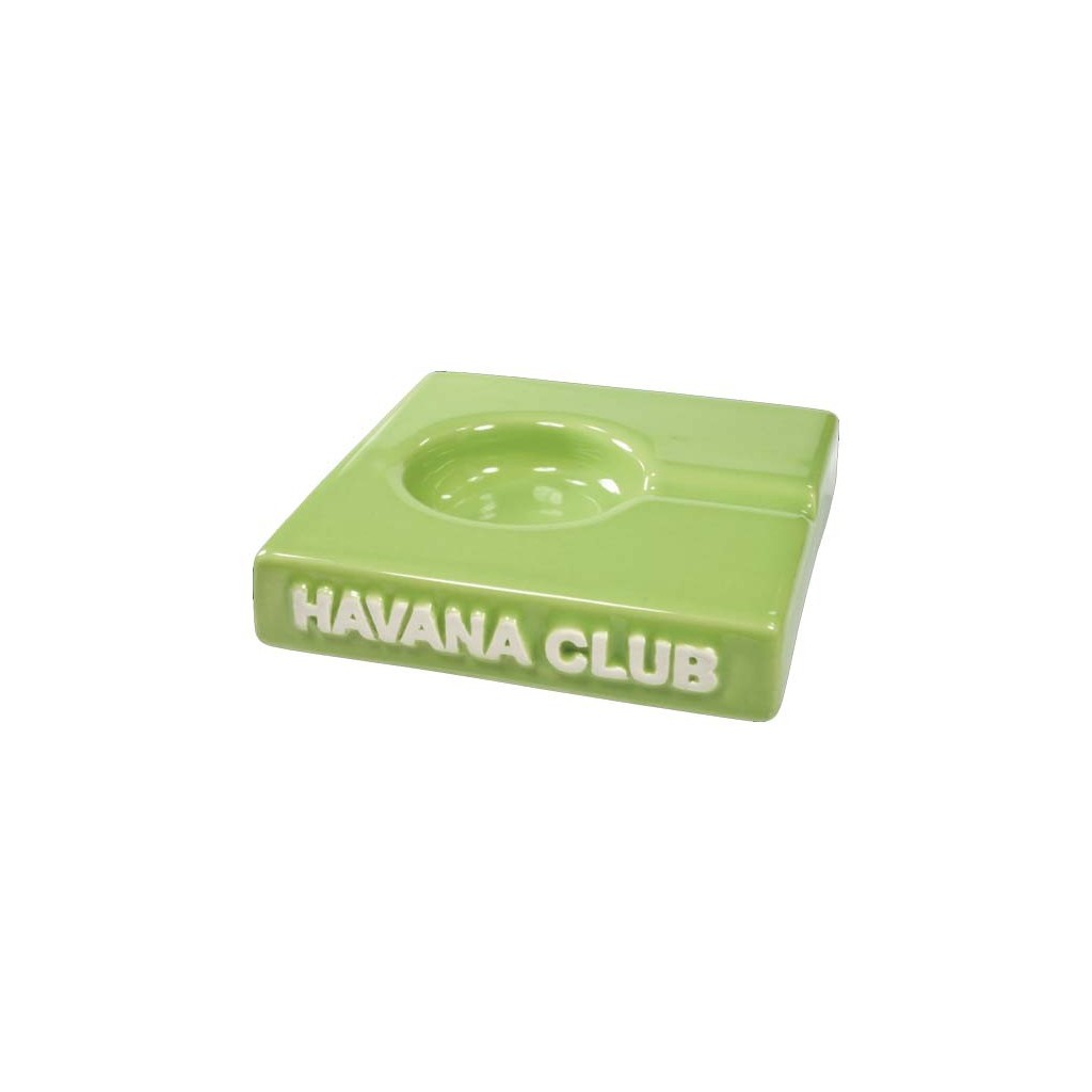 Posacenere da tavolo Havana Club “El Solito“ in ceramica - Verde Pistacchio