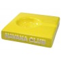 Posacenere da tavolo Havana Club “El Solito“ in ceramica - Giallo