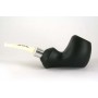 Jolly Roger “Rackham“ Ebony - 9mm filter - 2 mouthpieces