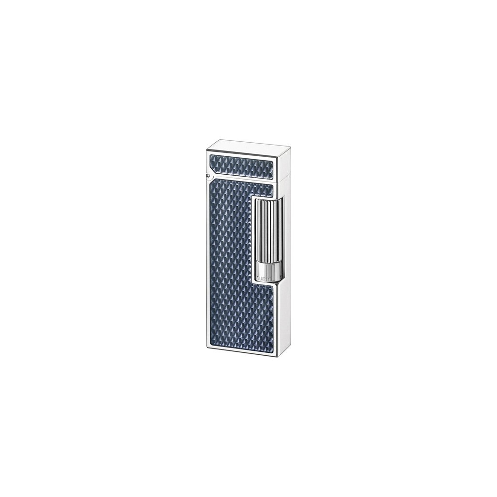 Dunhill Rollagas - Diamond Pattern - Blue laque