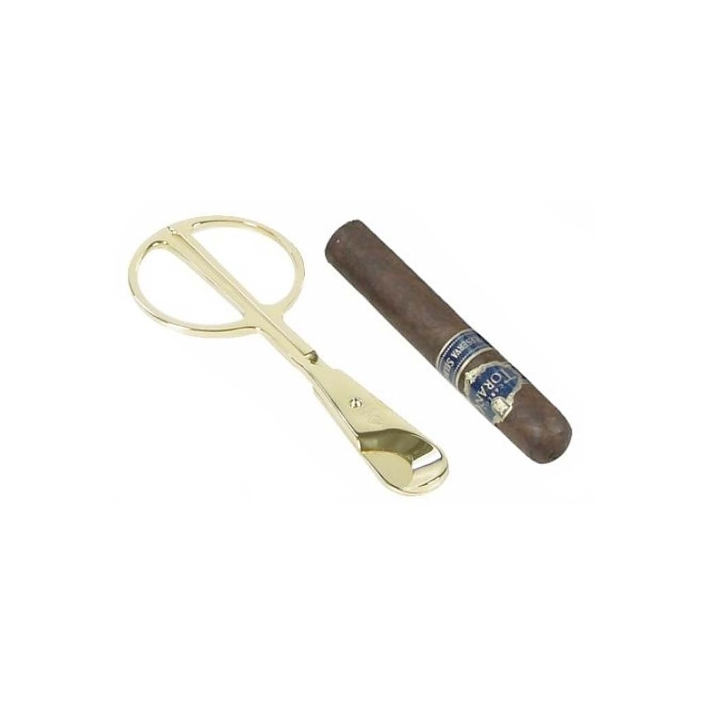Table cigar scissors gold plated