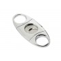 2 blades cutter rounded ""cut out" chrome or black